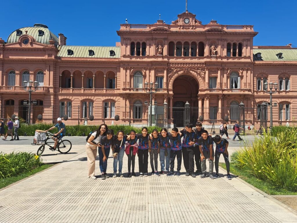 VISITA DE NUESTROS AHIJADOS DE 7° GRADO -  ESCUELA MARTÍN FIERRO- VILLA OCAMPO - SANTA FE